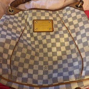 Authentic Louis Vuitton Damier Azur Galleria